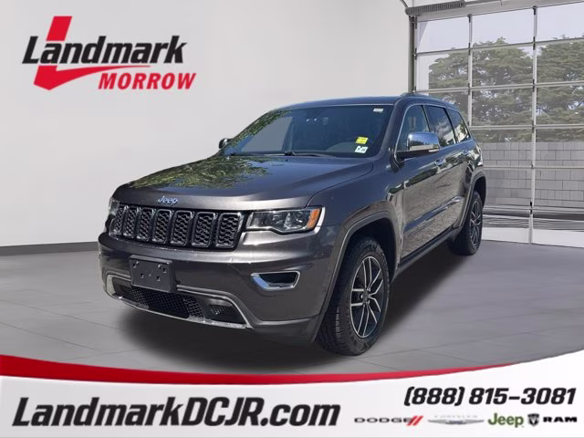 2019 Granite Crystal Metallic Clearcoat Jeep Grand Cherokee Limited 4X4 SUV