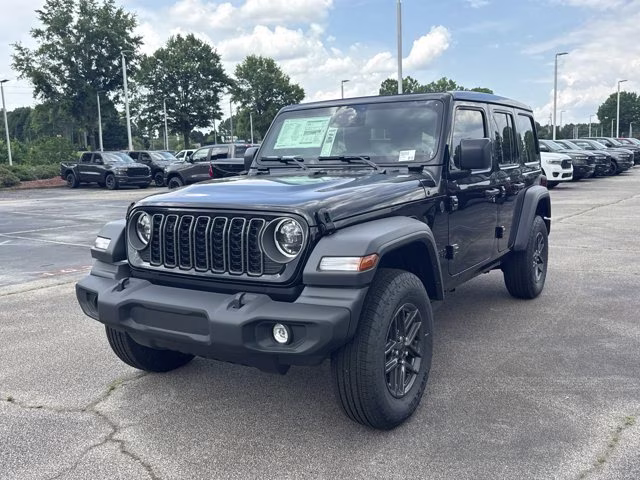 2026 Black Clearcoat Jeep Wrangler Sport S 4X4 Convertible