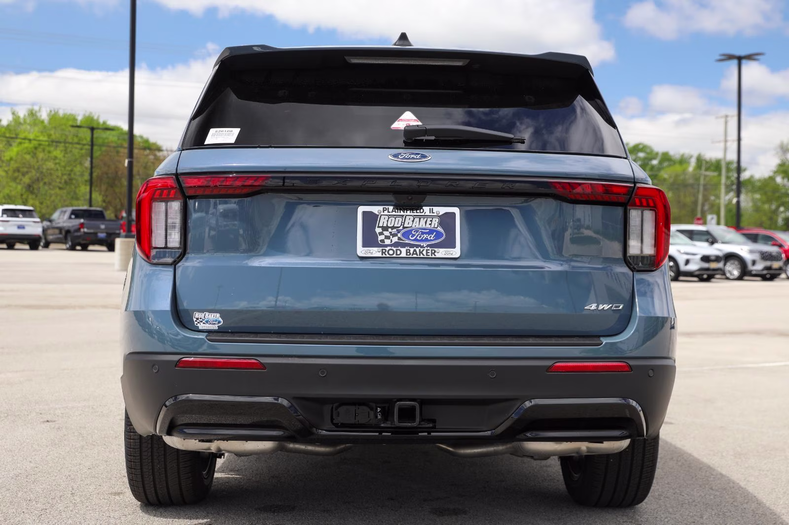 2026 Vapor Blue Metallic Ford Explorer ST-Line 4X4 SUV