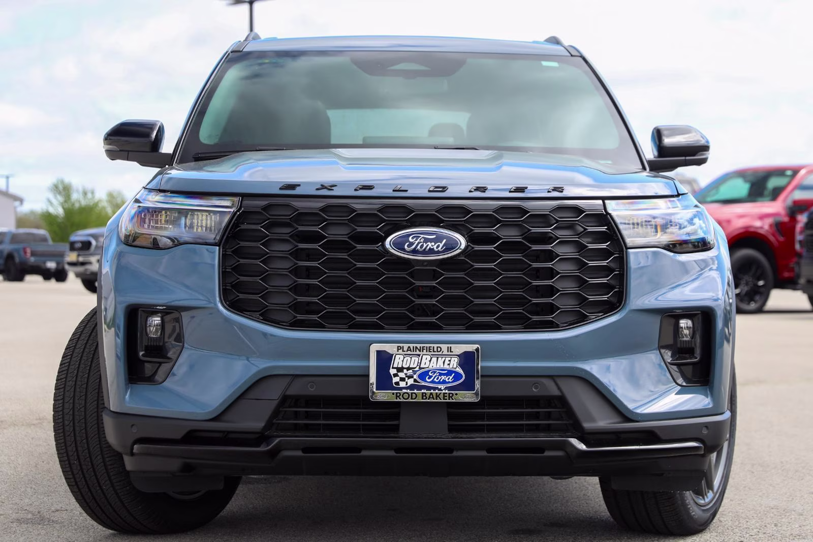 2026 Vapor Blue Metallic Ford Explorer ST-Line 4X4 SUV