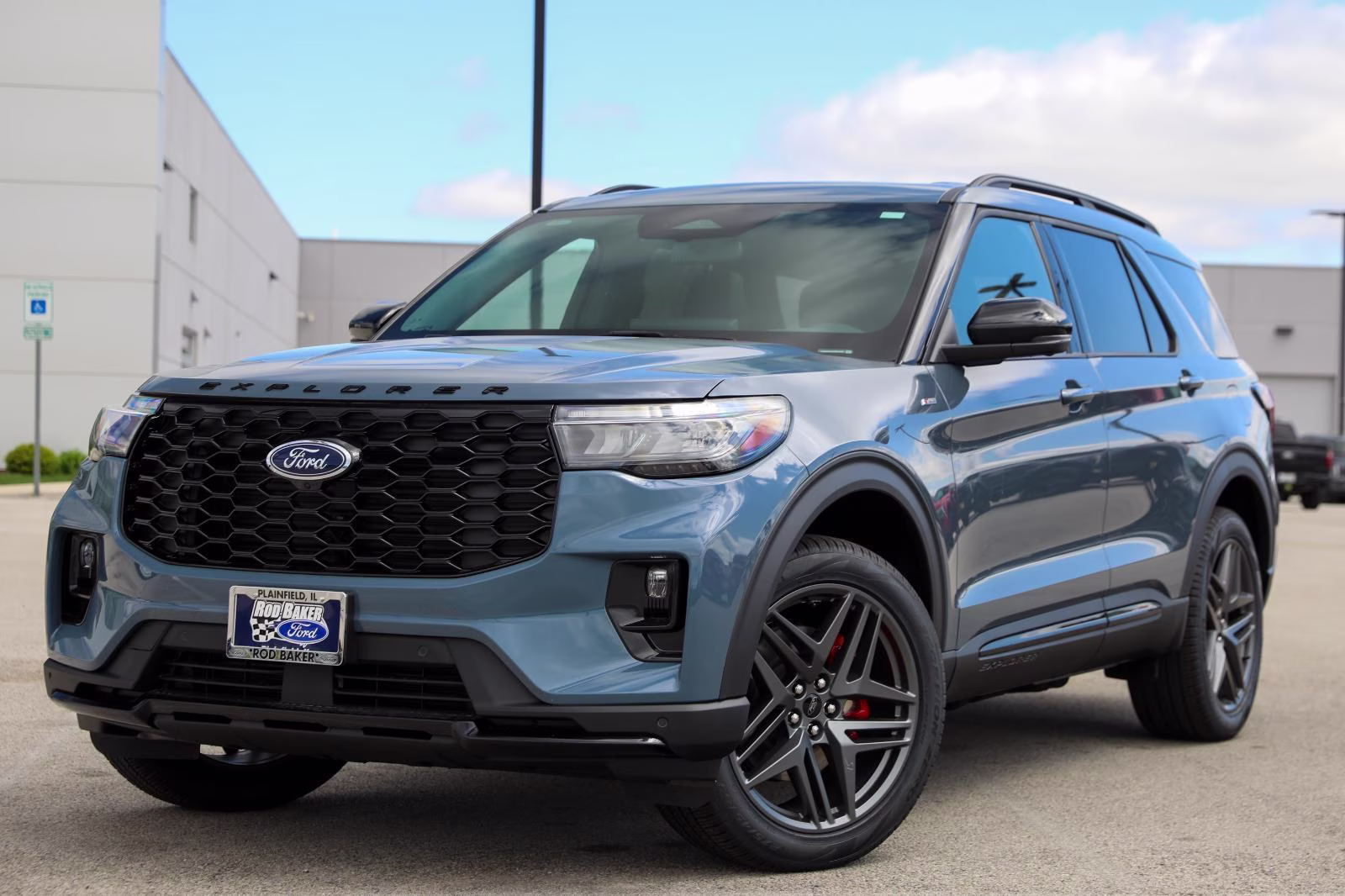 2026 Vapor Blue Metallic Ford Explorer ST-Line 4X4 SUV