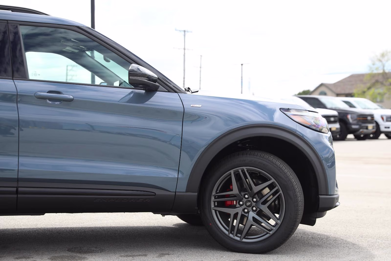 2026 Vapor Blue Metallic Ford Explorer ST-Line 4X4 SUV
