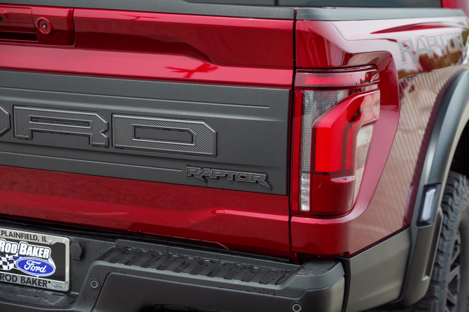 2026 Ruby Red Metallic Tinted Clearcoat Ford F-150 Raptor 4X4 Truck