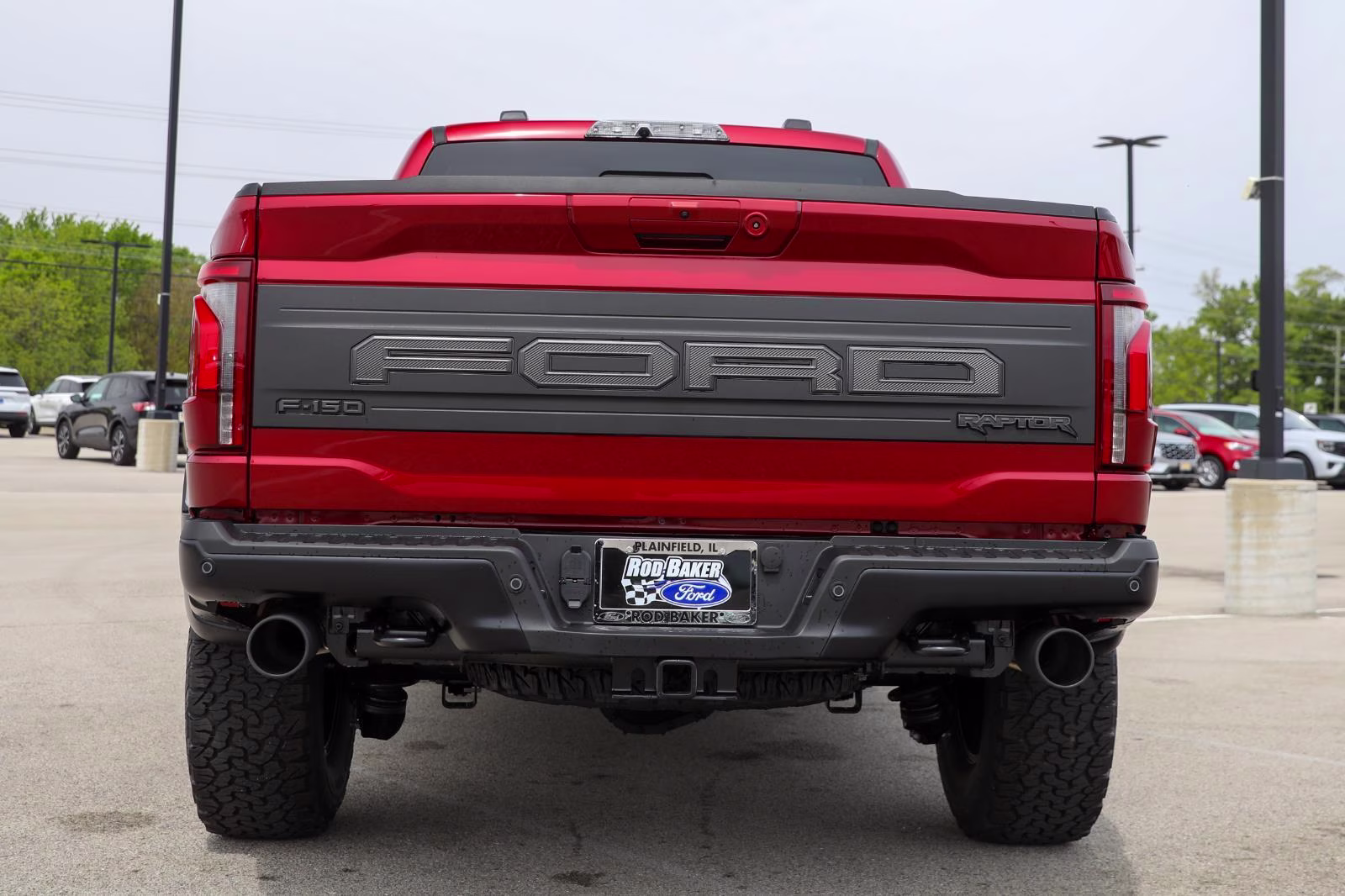 2026 Ruby Red Metallic Tinted Clearcoat Ford F-150 Raptor 4X4 Truck