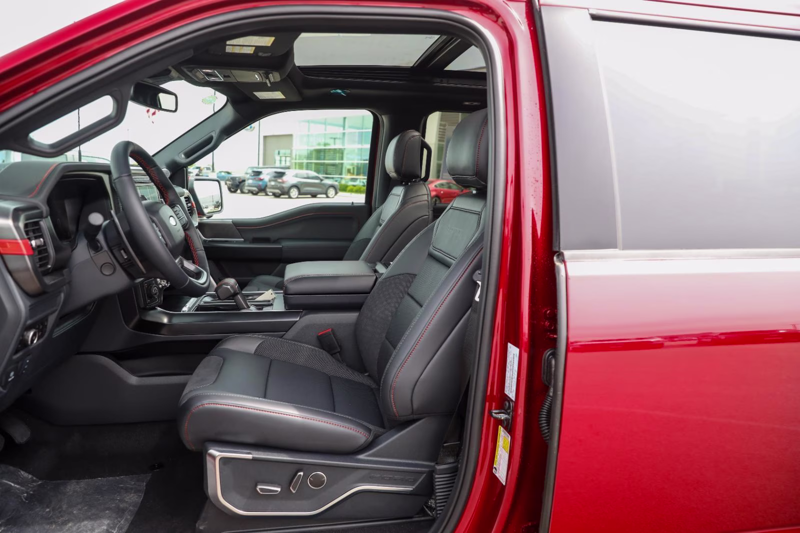 2026 Ruby Red Metallic Tinted Clearcoat Ford F-150 Raptor 4X4 Truck
