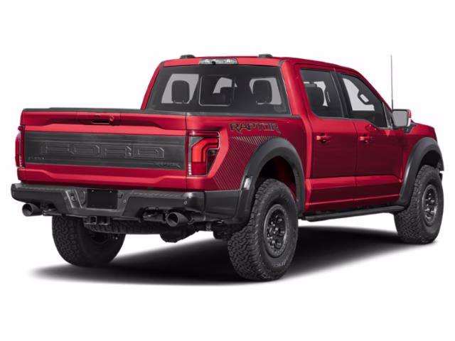 2026 Ruby Red Metallic Tinted Clearcoat Ford F-150 Raptor 4X4 Truck