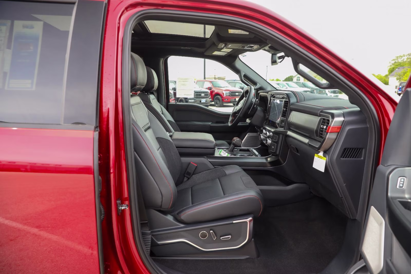 2026 Ruby Red Metallic Tinted Clearcoat Ford F-150 Raptor 4X4 Truck