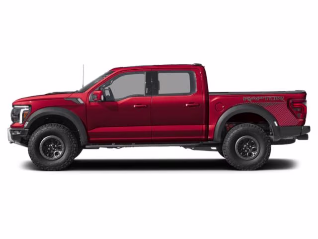 2026 Ruby Red Metallic Tinted Clearcoat Ford F-150 Raptor 4X4 Truck