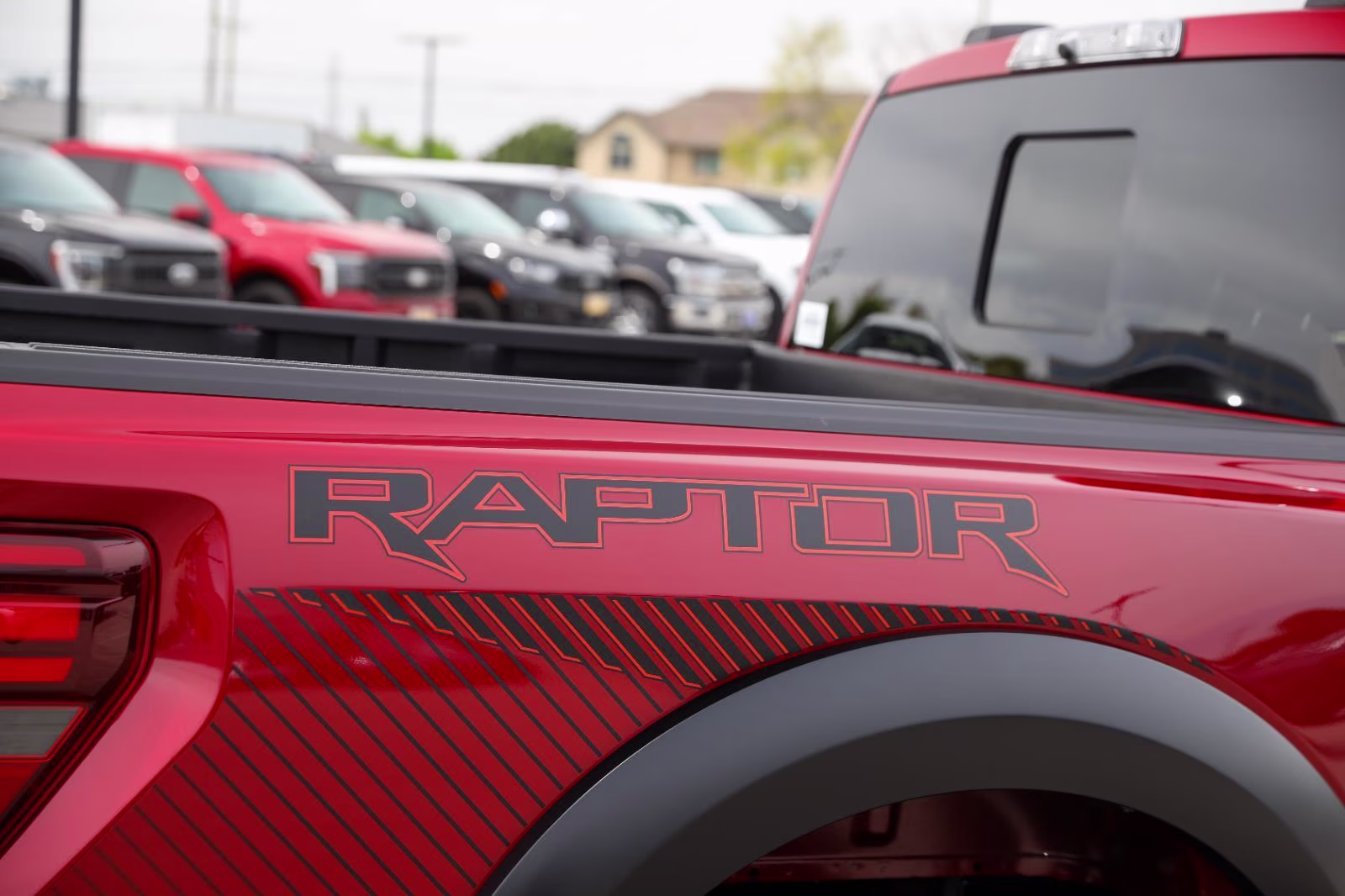 2026 Ruby Red Metallic Tinted Clearcoat Ford F-150 Raptor 4X4 Truck