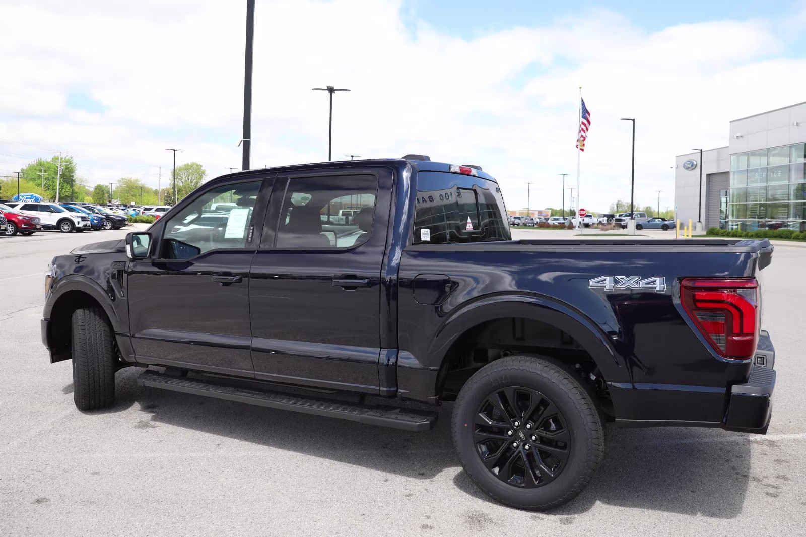2026 Antimatter Blue Metallic Ford F-150 LARIAT 4X4 Truck