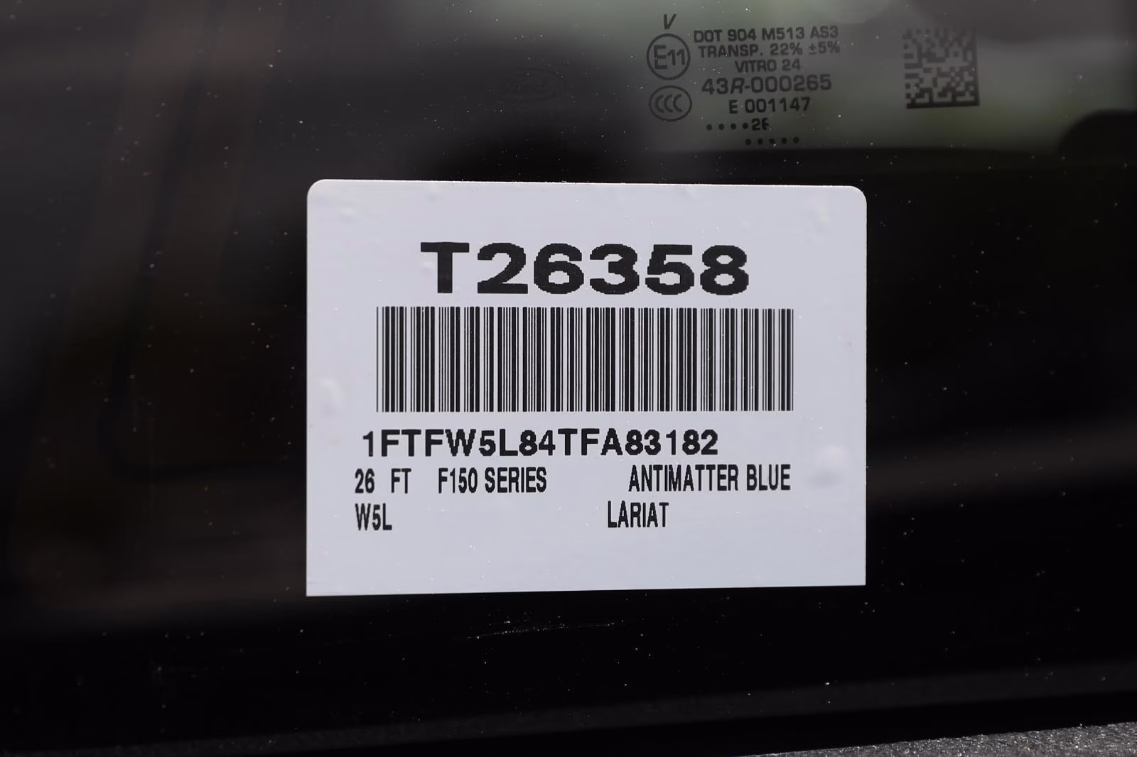 2026 Antimatter Blue Metallic Ford F-150 LARIAT 4X4 Truck