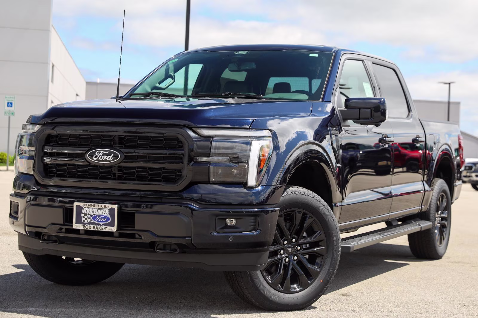 2026 Antimatter Blue Metallic Ford F-150 LARIAT 4X4 Truck