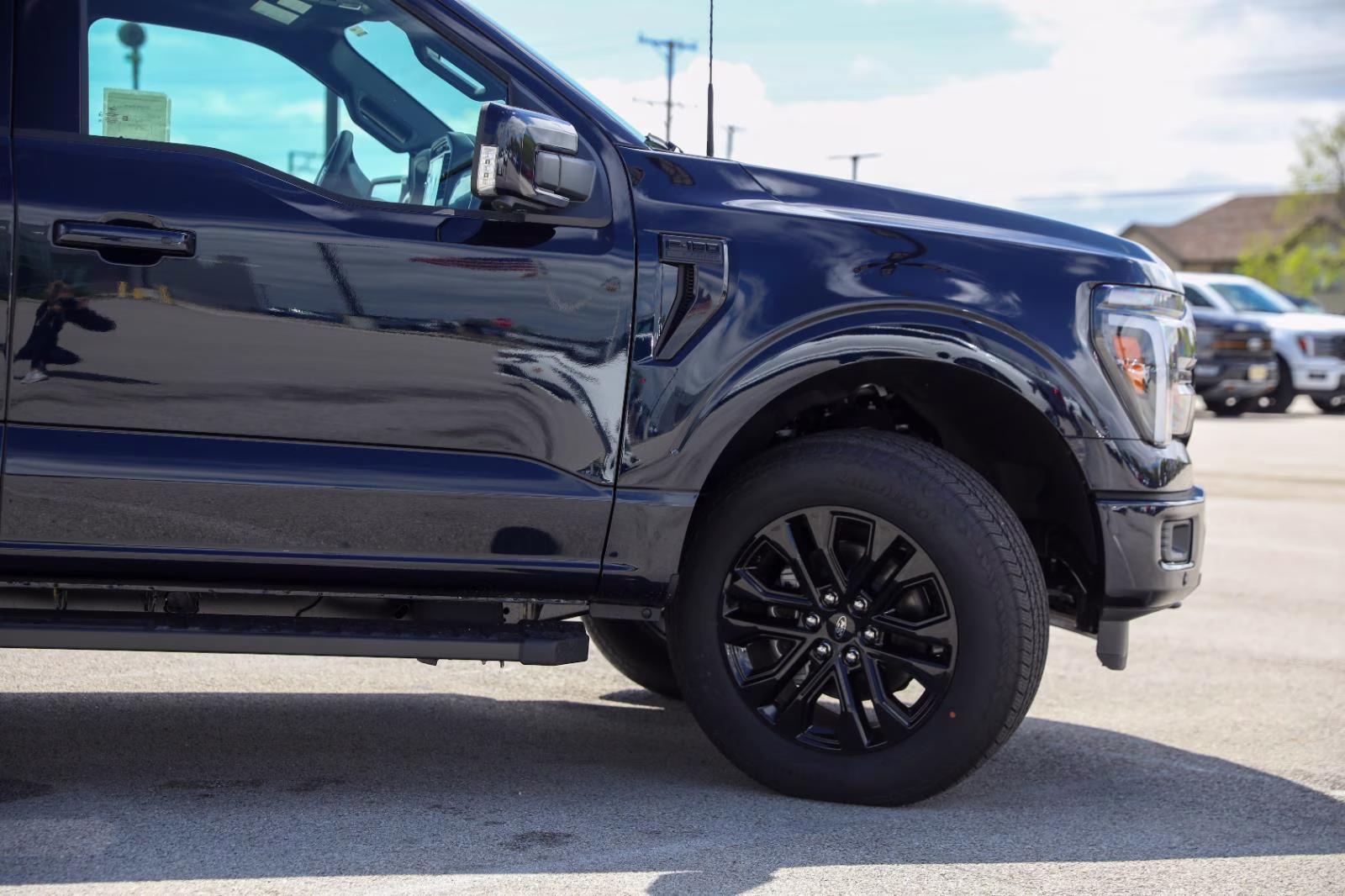 2026 Antimatter Blue Metallic Ford F-150 LARIAT 4X4 Truck
