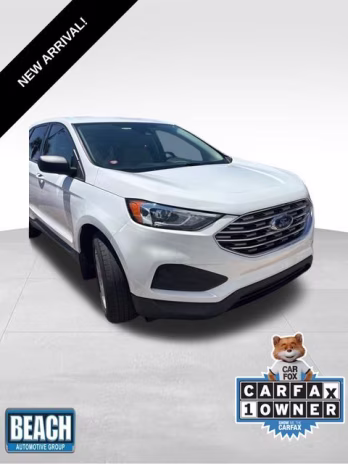2020 Oxford White Ford Edge SE FWD SUV