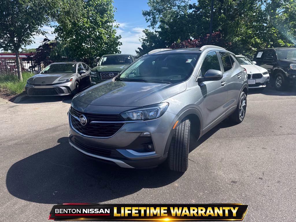 2022 Satin Steel Gray Metallic Buick Encore GX Select FWD SUV