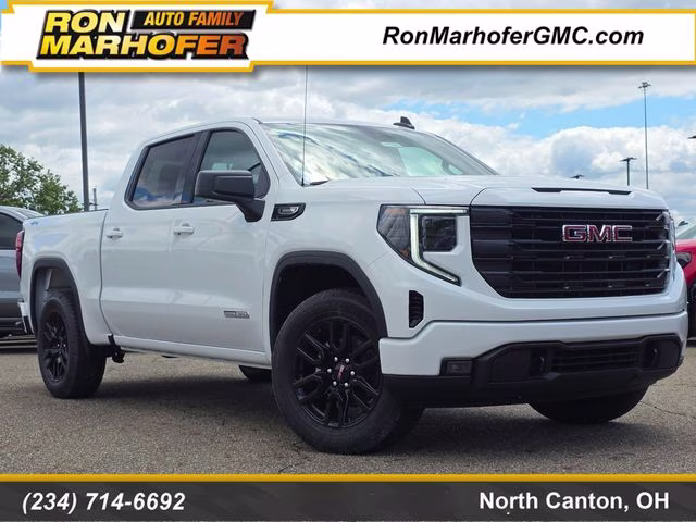 2026 Summit White GMC Sierra 1500 Elevation 4X4 Truck