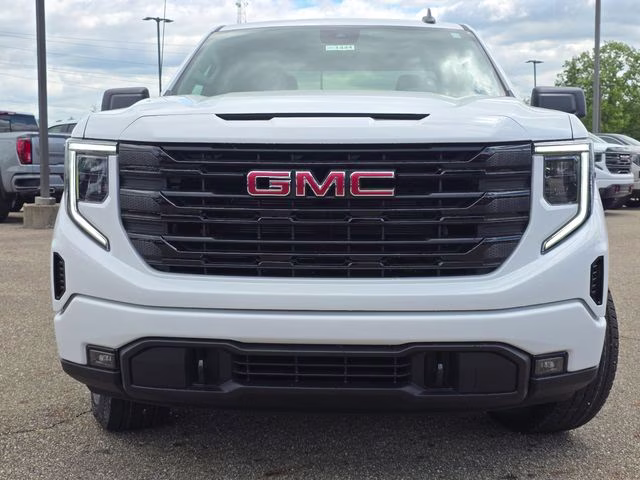 2026 Summit White GMC Sierra 1500 Elevation 4X4 Truck