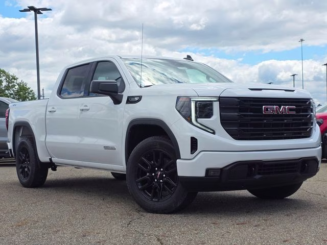 2026 Summit White GMC Sierra 1500 Elevation 4X4 Truck