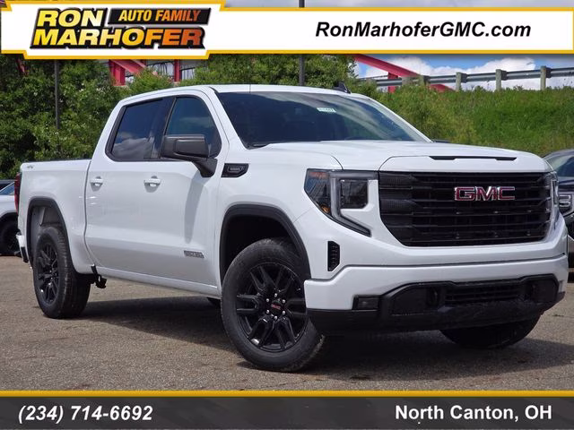 2026 Summit White GMC Sierra 1500 Elevation 4X4 Truck