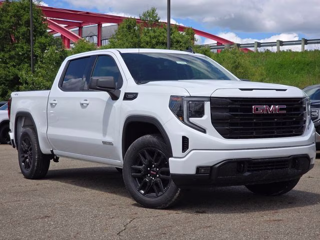 2026 Summit White GMC Sierra 1500 Elevation 4X4 Truck