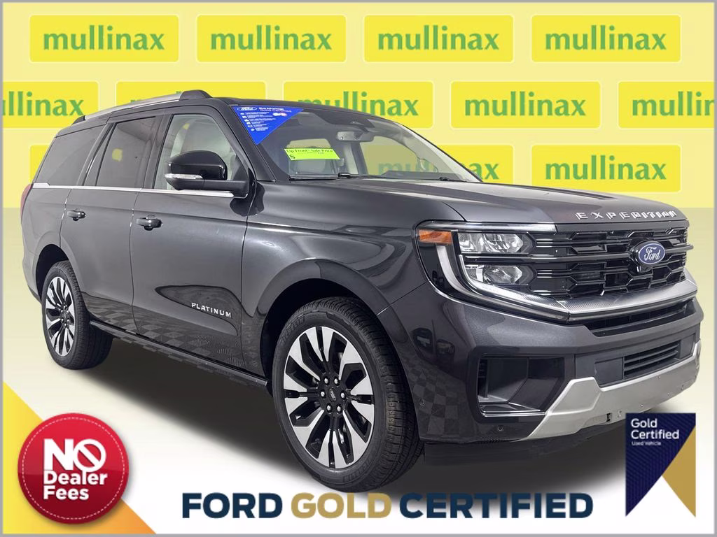 2025 Dark Matter Gray Metallic Ford Expedition Platinum 4X4 SUV
