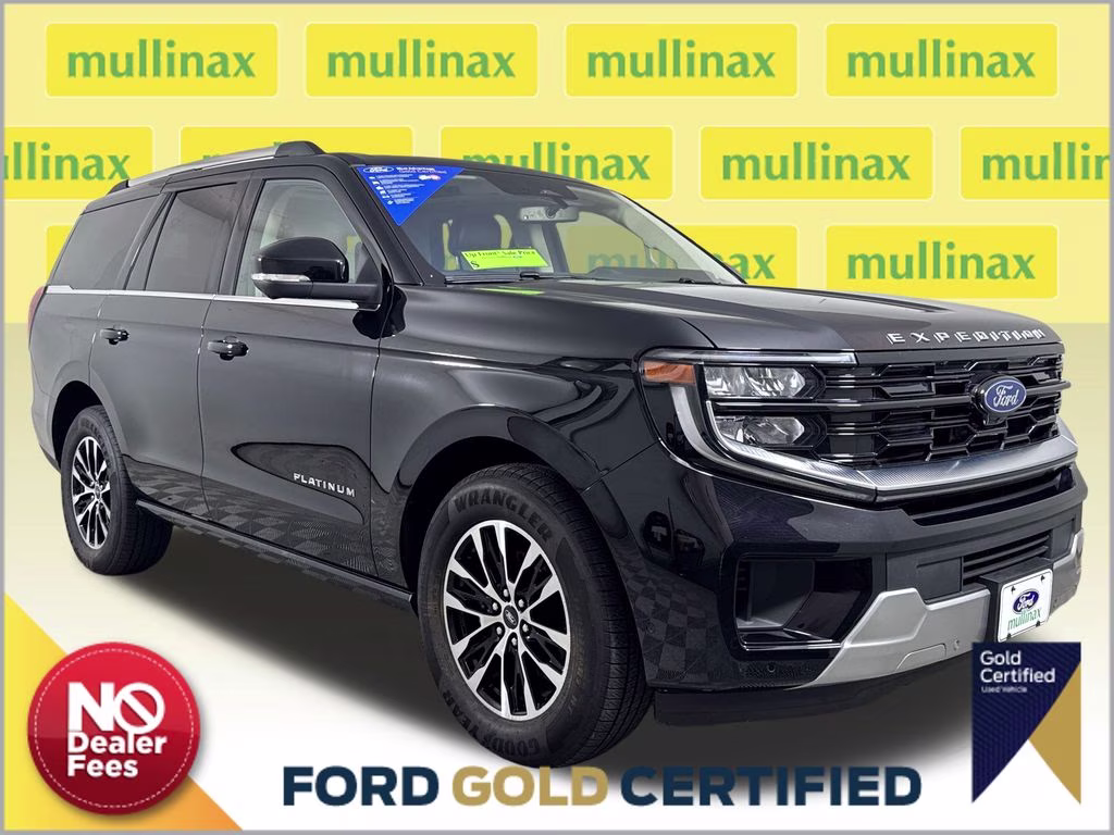 2025 Agate Black Metallic Ford Expedition Platinum 4X4 SUV