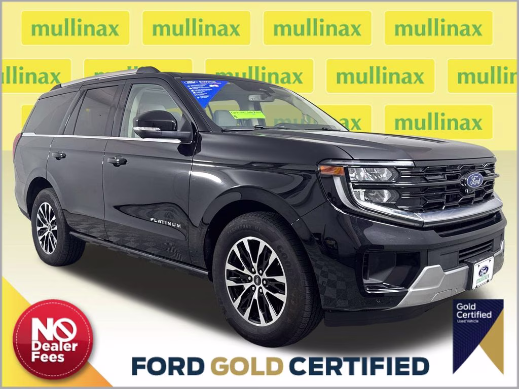 2025 Agate Black Metallic Ford Expedition Platinum 4X4 SUV