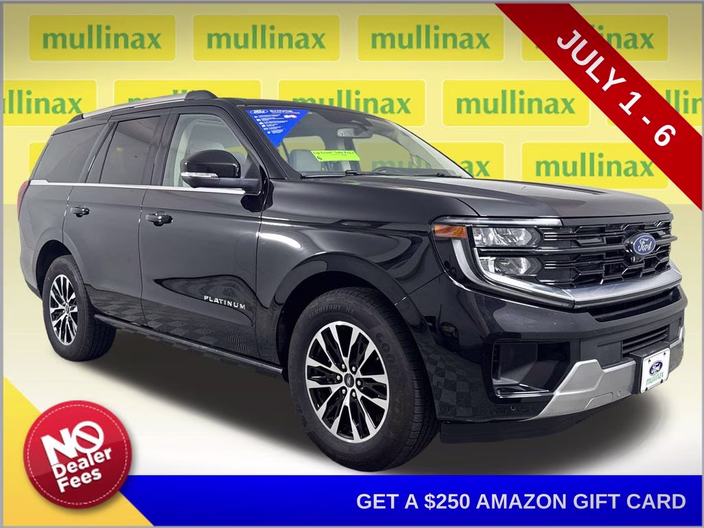 2025 Agate Black Metallic Ford Expedition Platinum 4X4 SUV
