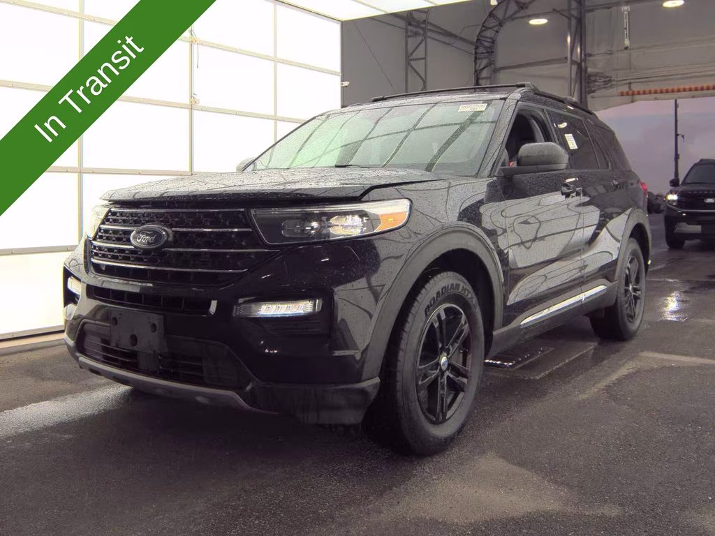 2022 Black Metallic Ford Explorer XLT 4X4 SUV