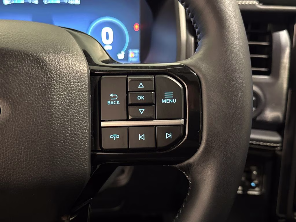 2025 Antimatter Blue Metallic Ford F-150 Lightning Platinum AWD Truck