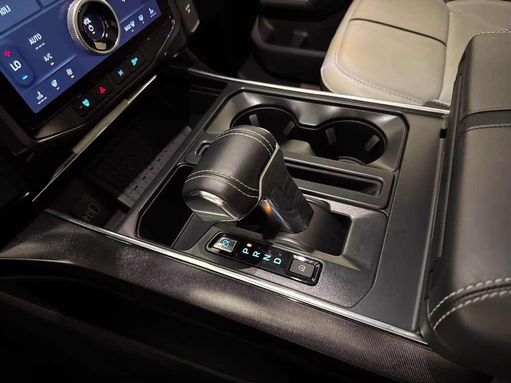 2025 Antimatter Blue Metallic Ford F-150 Lightning Platinum AWD Truck