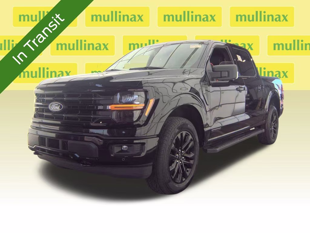 2025 Agate Black Metallic Ford F-150 XLT 4X4 Truck
