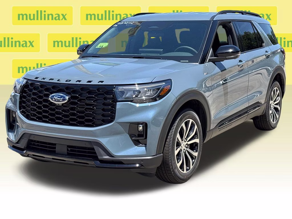 2026 Vapor Blue Metallic Ford Explorer ST-Line RWD SUV
