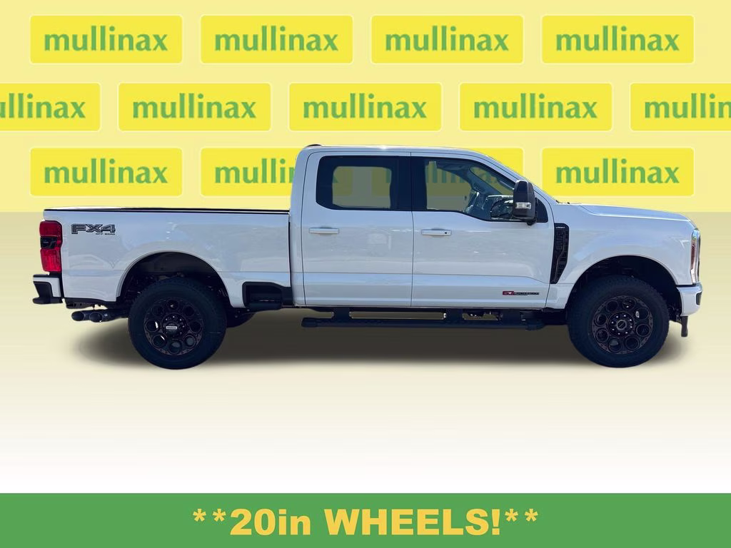 2026 Star White Metallic Tri-Coat Ford Super Duty F-250 SRW Lariat 4X4 Truck