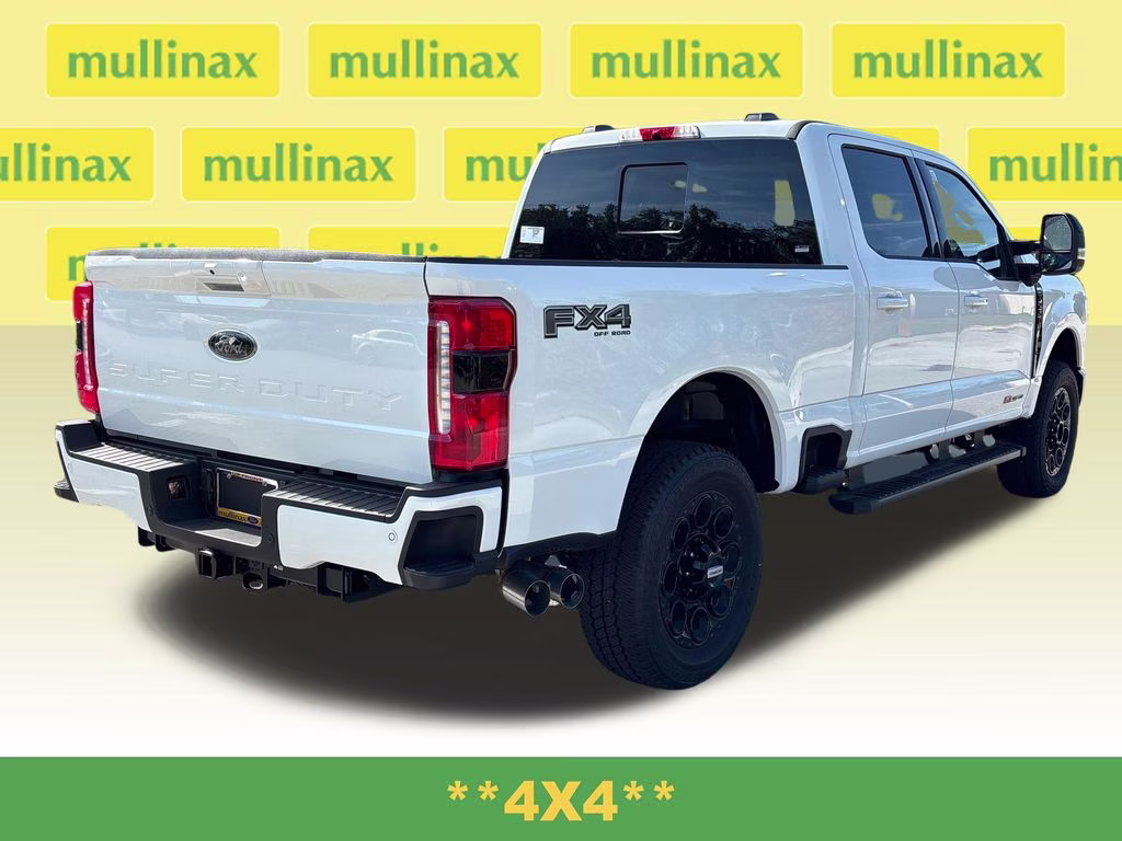 2026 Star White Metallic Tri-Coat Ford Super Duty F-250 SRW Lariat 4X4 Truck