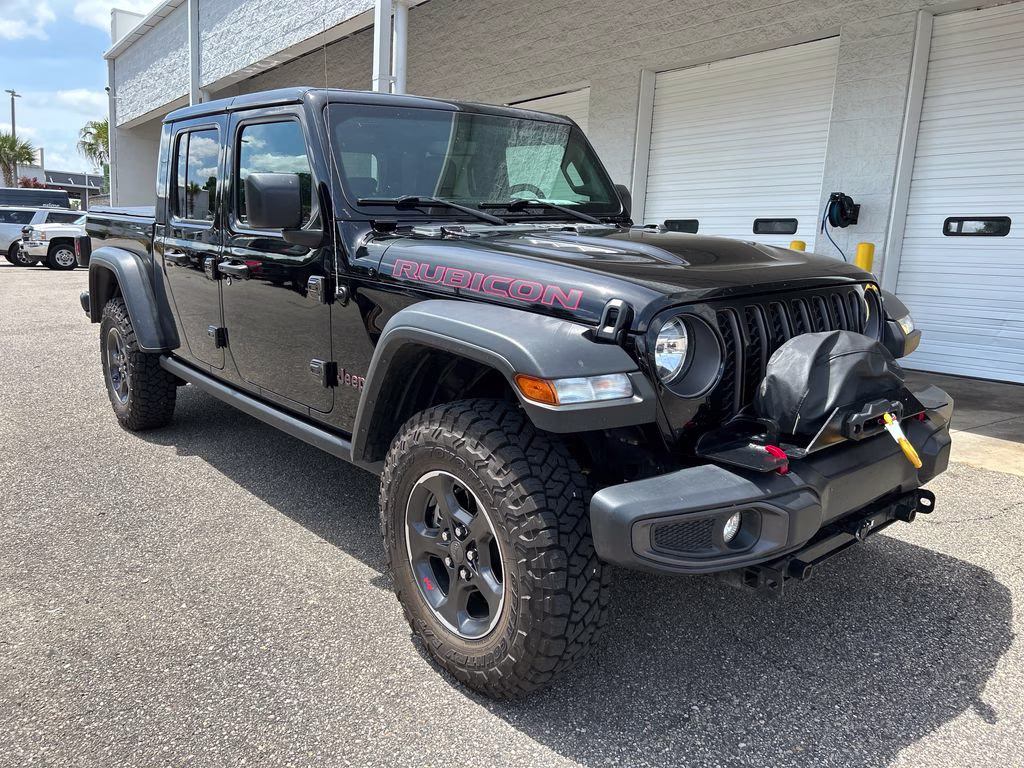 2023 Black Clearcoat Jeep Gladiator Rubicon 4X4 Truck