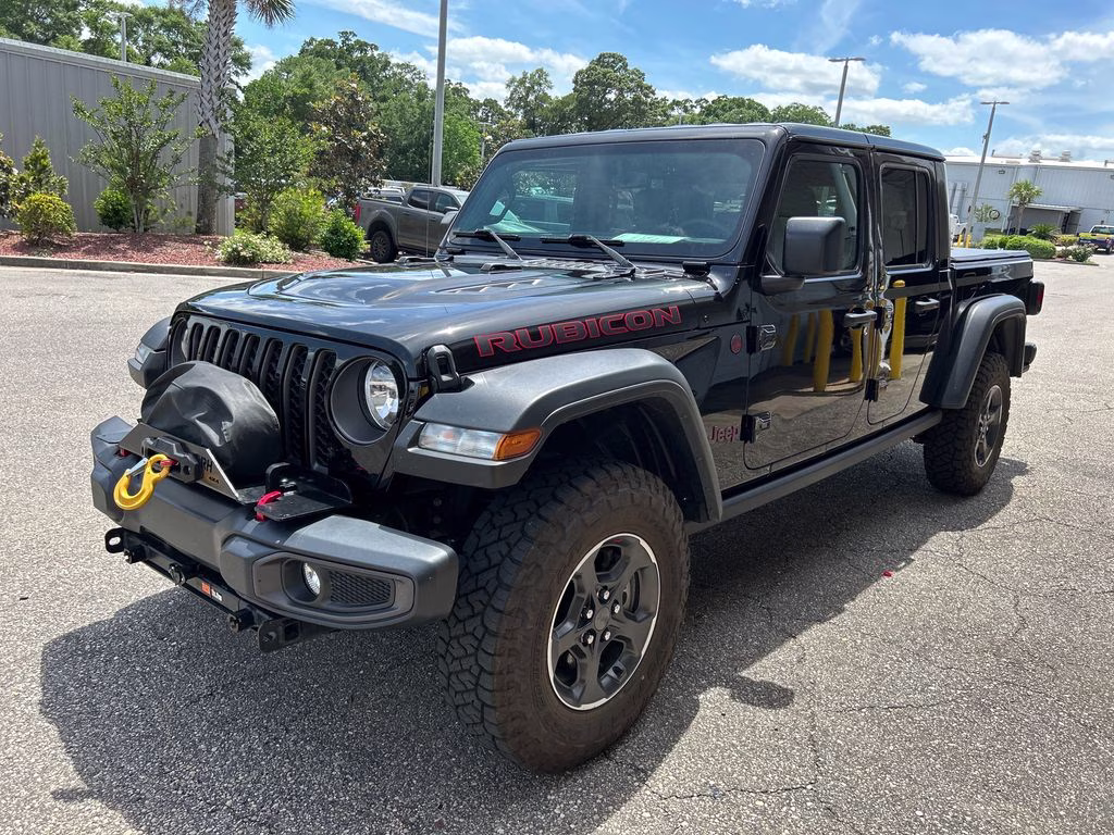 2023 Black Clearcoat Jeep Gladiator Rubicon 4X4 Truck
