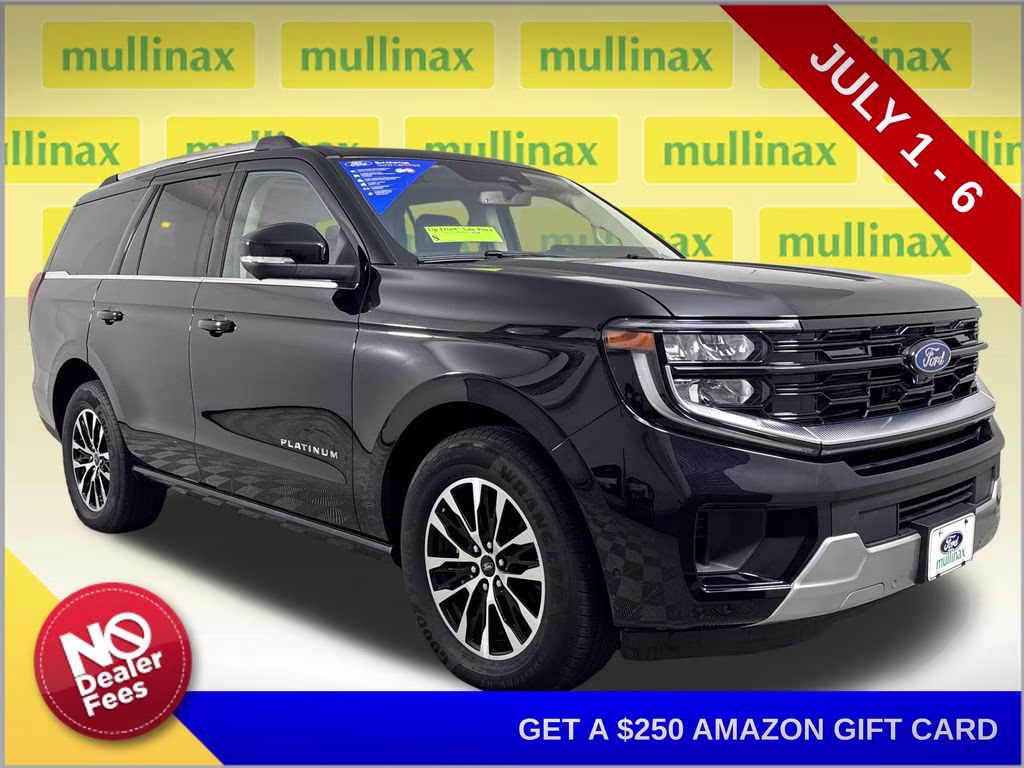 2025 Agate Black Metallic Ford Expedition Platinum 4X4 SUV