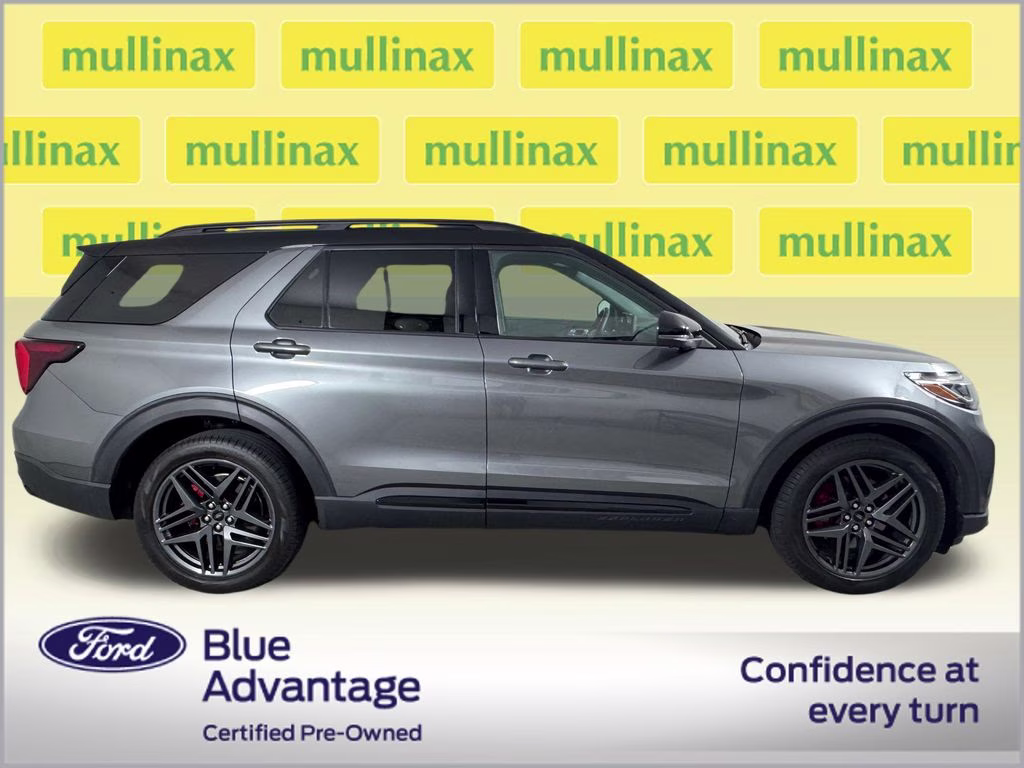 2025 Carbonized Gray Metallic Ford Explorer ST 4X4 SUV