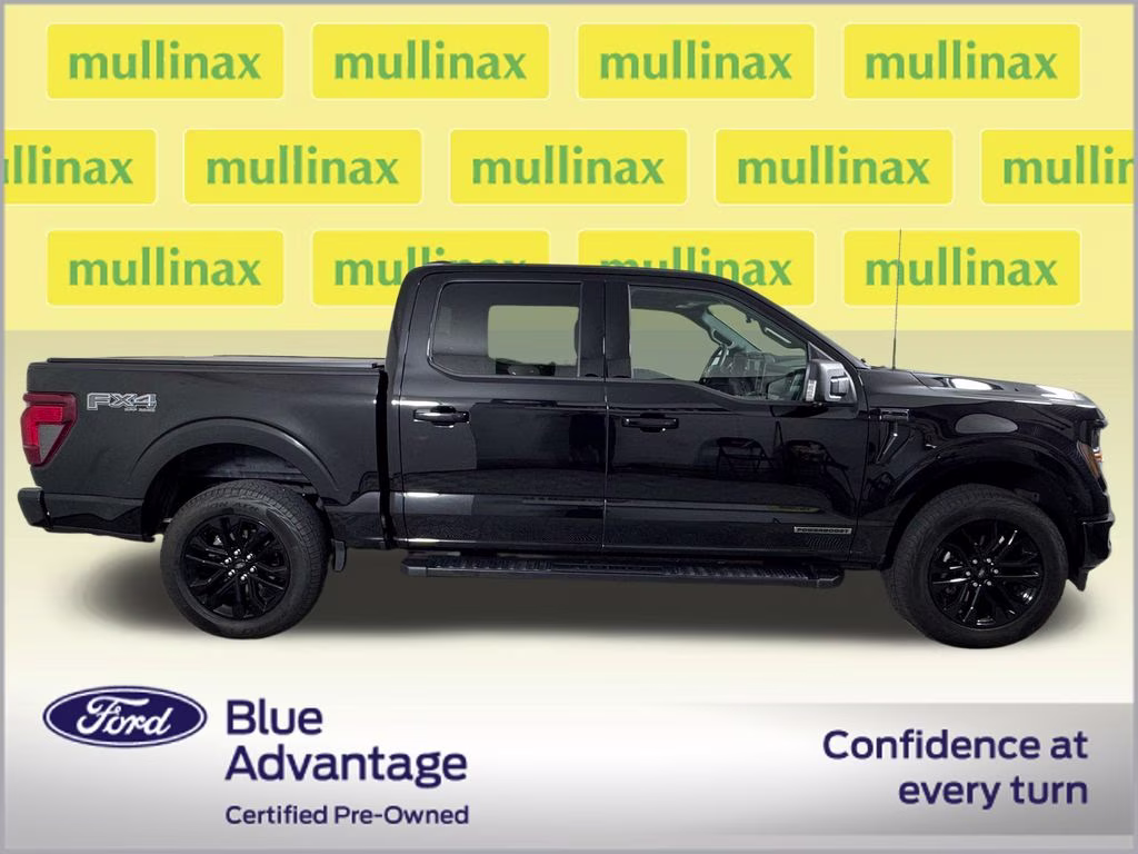 2025 Agate Black Metallic Ford F-150 XLT 4X4 Truck