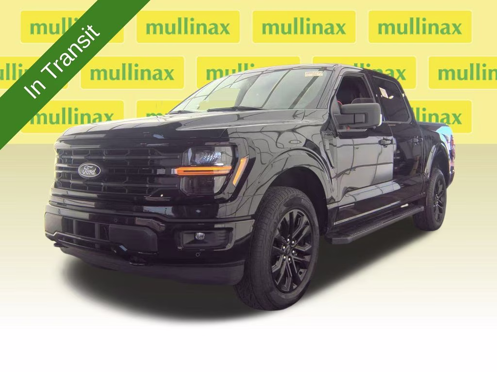 2025 Black Metallic Ford F-150 XLT 4X4 Truck