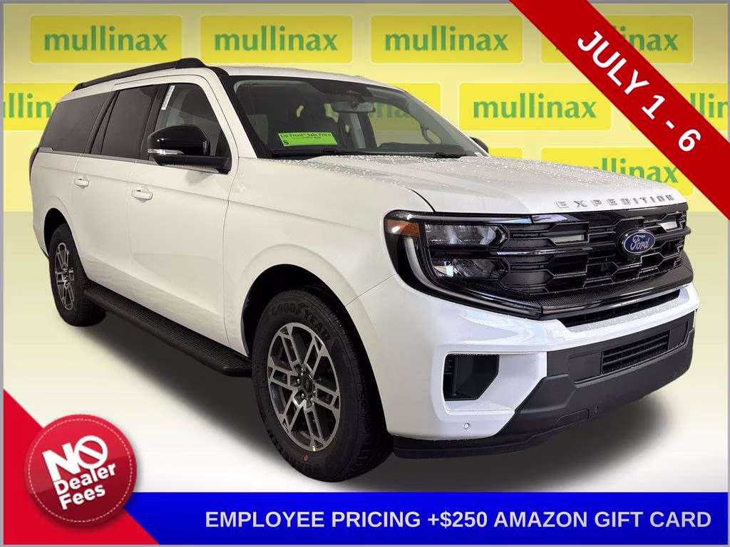 2026 White Metallic Ford Expedition Max Active RWD SUV