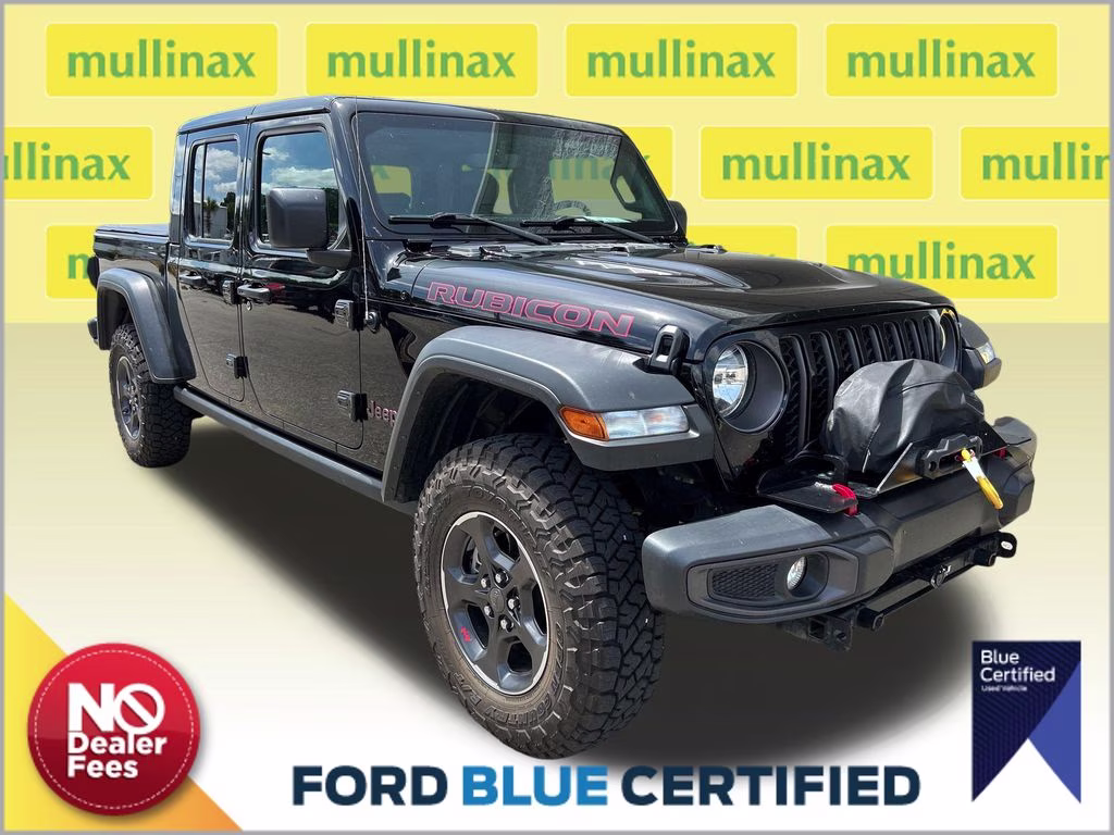 2023 Black Clearcoat Jeep Gladiator Rubicon 4X4 Truck