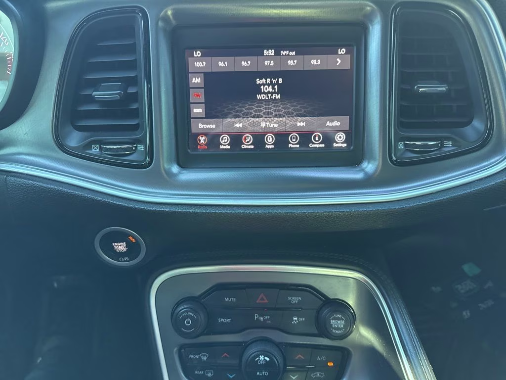 2020 Granite Crystal Metallic Clearcoat Dodge Challenger R/T RWD Coupe