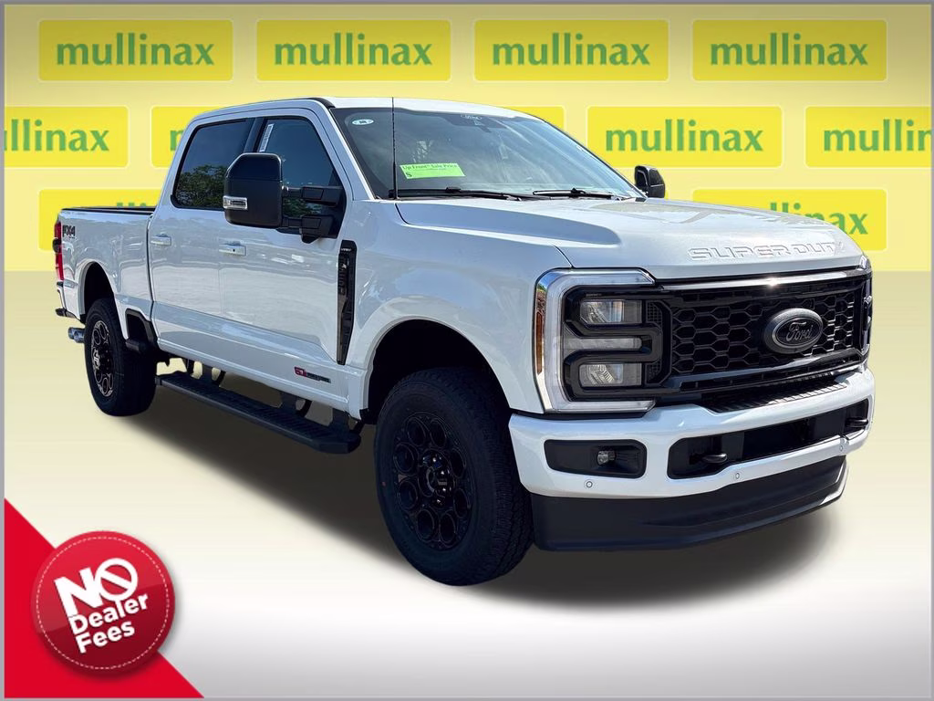 2026 Star White Metallic Tri-Coat Ford Super Duty F-250 SRW Lariat 4X4 Truck