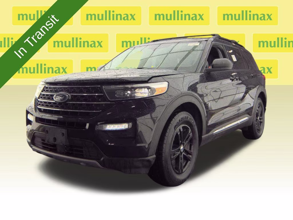 2022 Black Metallic Ford Explorer XLT 4X4 SUV