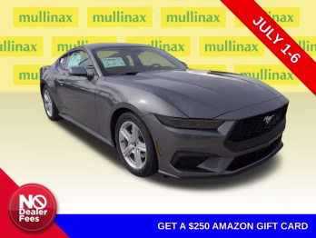 2026 Carbonized Gray Metallic Ford Mustang EcoBoost RWD Coupe