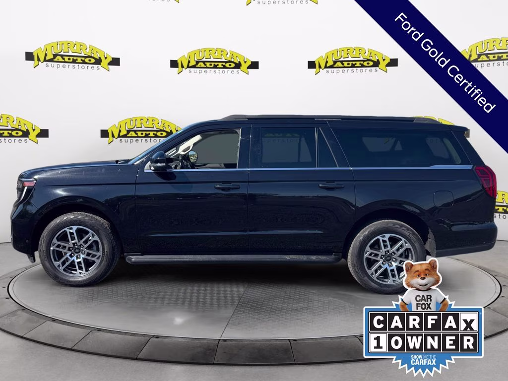2025 Black Metallic Ford Expedition Max Active 4X4 SUV