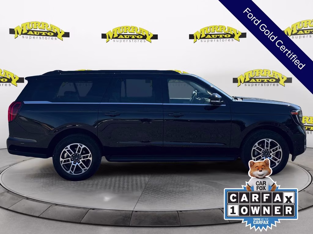 2025 Black Metallic Ford Expedition Max Active 4X4 SUV