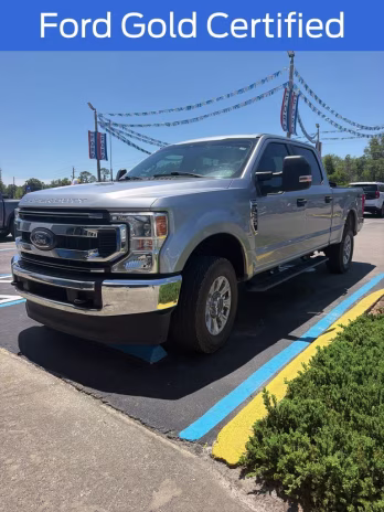 2022 Iconic Silver Metallic Ford Super Duty F-250 SRW XL 4X4 Truck